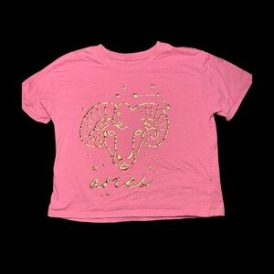 Whimsigoth Pink Aries Kids‎ T-Shirt Size Girls 12/14